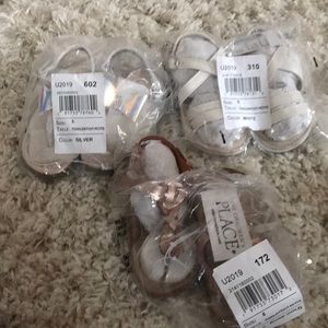 3 Bundle of Size 5 Toddler sandals!